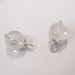 Dolls House Christmas Tree Decorations 12 Silver Miniature Baubles 1:12th Scale