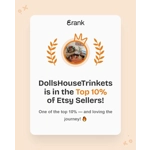 Dolls House Christmas Tree Decorations 12 Silver Miniature Baubles 1:12th Scale