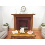 Dolls House Clock Miniature Kitchen Wall Decor 1:12th Scale