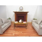 Dolls House Clock Miniature Kitchen Wall Decor 1:12th Scale