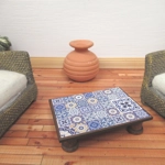 Dolls House Table Moroccan Style Handmade Low Coffee Occasional Miniature Furniture 1:12 Scale