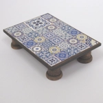 Dolls House Table Moroccan Style Handmade Low Coffee Occasional Miniature Furniture 1:12 Scale