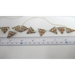 Dolls House Bunting Union Jack 9 Wood British Flags Miniature UK Decoration 1:12 Scale