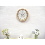 Dolls House Clock White Vintage Rose 1:12th Scale Miniature Decor