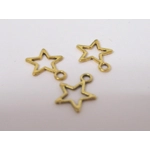 Dolls House Christmas Tree Decorations 12 Purple Gold Miniature Baubles and Stars 1:12th Scale