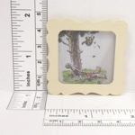 Dolls House Nursery Picture Winnie the Pooh and Friends Framed 1:12 Scale Miniature Wall Decor