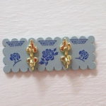 Dolls House Coat Rack Hooks Miniature Blue Clothes Robe Towel Wall Pegs Rail 1:12 Scale Accessory
