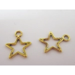 Dolls House Christmas Tree Decorations 12 Red Gold Miniature Baubles and Trinkets 1:12th Scale