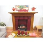 Dolls House Merry Christmas Decoration 1:12th Scale