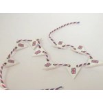 Dolls House Bunting Union Jack 9 Wood British Flags Miniature Decoration 1:12 Scale