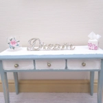 Dolls House Dream Word White and Gold Colours 1:12th Scale Miniature Accessories
