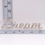 Dolls House Dream Word White and Gold Colours 1:12th Scale Miniature Accessories