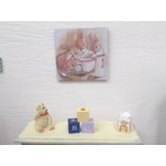 Dolls House Nursery Picture Peter Rabbit Miniature Wall Decor 1:12 Scale