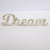 Dolls House Dream Word Miniature Ornament Cream and Gold Colours 1:12th Scale