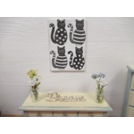 Dolls House Dream Word Miniature Ornament Cream and Gold Colours 1:12th Scale