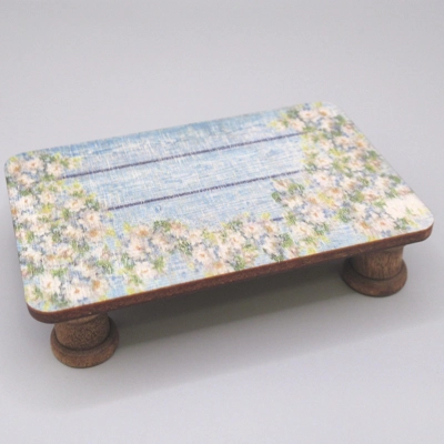 Dolls House Table Hand Decorated Handmade Low Coffee Occasional Miniature Furniture 1:12 Scale