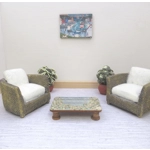 Dolls House Table Hand Decorated Handmade Low Coffee Occasional Miniature Furniture 1:12 Scale