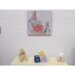 Dolls House Nursery Picture Peter Rabbit Theme Miniature Wall Decor Accessories 1:12 Scale