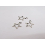 Dolls House Christmas Tree Decorations 12 Green Silver Miniature Baubles and Stars 1:12th Scale