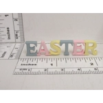 Dolls House Easter Word Hand Painted in Pastel Colours 1:12th Scale Miniature Decoration