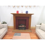 Dolls House Candles USA Flag 4th July Decoration 1:12th Scale