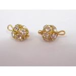 Dolls House Christmas Tree Decorations 12 Red Gold Miniature Baubles and Trinkets 1:12th Scale