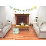 Dolls House Happy Easter Miniature Garland Decoration 1:12th Scale