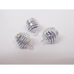 Dolls House Christmas Tree Decorations 12 Lilac and Silver Miniature Baubles 1:12th Scale