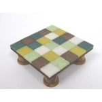 Dolls House Table Tiled Low Coffee Occasional Miniature Furniture 1:12 Scale