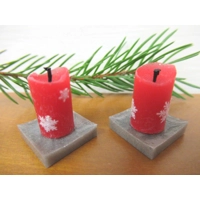 Dolls House Christmas Candles Xmas Miniature Decor Accesso..