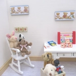 Dolls House Picture Teddy Bears Nursery Miniature Wall Decor 1:12 Scale