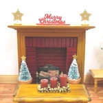 Dolls House Merry Christmas Ornament 1:12th Scale Miniature Xmas Decoration