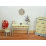 Dolls House Mirror Celtic Sun Flames Miniature Wall Decor 1:12th Scale