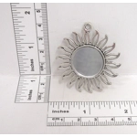 Dolls House Mirror Celtic Sun Flames Miniature Wall Decor 1:12th Scale