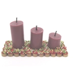 Dolls House Candles Miniature Christmas Decoration 1:12 Scale