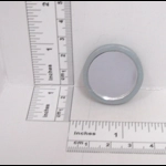 Dolls House Mirror Round Blue & Silver Vintage Style 1:12 Scale Miniature Wall Decor