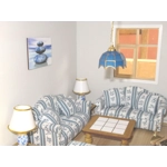 Dolls House Picture Blue Zen Stones 1:12 Scale Miniature