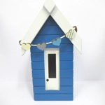 Dolls House Hearts Bunting Miniature Seaside Beach Hut Decoration 1:12 Scale