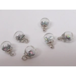 Dolls House Christmas Tree Decorations 12 Filled Glass Baubles & Silver Coloured Stars 1:12th Scale