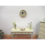 Dolls House Miniature Clock Wall Decor Accessory 1:12th Scale