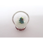 Dolls House Christmas Tree in a Glass Bowl Xmas Ornament Miniature Accessories 1:12 Scale
