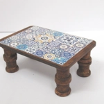 Dolls House Table Moroccan Style Handmade Coffee Occasional Miniature Furniture 1:12 Scale