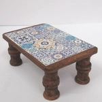 Dolls House Table Moroccan Style Handmade Coffee Occasional Miniature Furniture 1:12 Scale