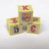 Dolls House Toy Letter Blocks Set of 3 Winnie the Pooh Miniature Nursery 1:12 Scale
