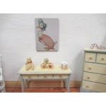 Dolls House Toy Letter Blocks Set of 3 Winnie the Pooh Miniature Nursery 1:12 Scale