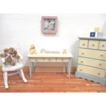 Dolls House Nursery Picture Jemima Puddle-Duck Decorated Frame Miniature Wall Decor 1:12 Scale