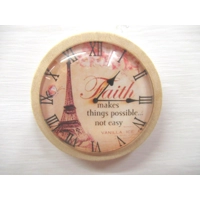 Dolls House Clock Miniature Wall Decor 1:12th Scale