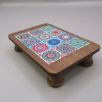 Dolls House Table Moroccan Style Handmade Low Coffee Occasional 1:12 Scale Miniature Furniture