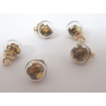 Dolls House Christmas Tree Decorations 12 Filled Miniature Glass Baubles and Stars 1:12th Scale