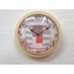 Dolls House Clock Beach Hut Miniature Wall Decor 1:12th Scale